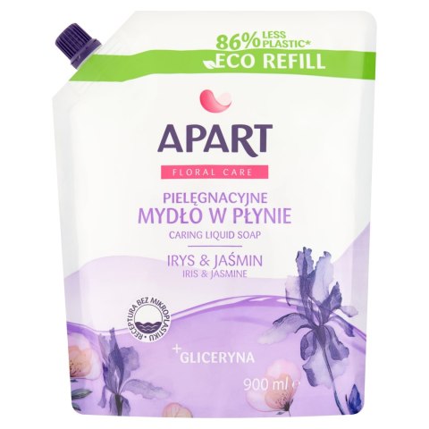 Apart Pielęgnacyjne mydło w płynie irys i jaśmin, 900 ml
