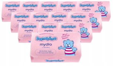 BAMBINO Mydło dla niemowląt i dzieci, kostka 90g w kostce hipoalergiczne