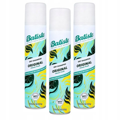 BATISTE Suchy szampon 200ml Original do każdego koloru włosów