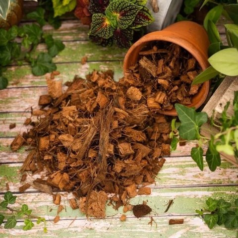 BIOVITA COCO CHIPS CHIPSY PODŁOŻE KOKOSOWE ZRĘBKI WŁÓKNO ROZLUŹNIONE 5L