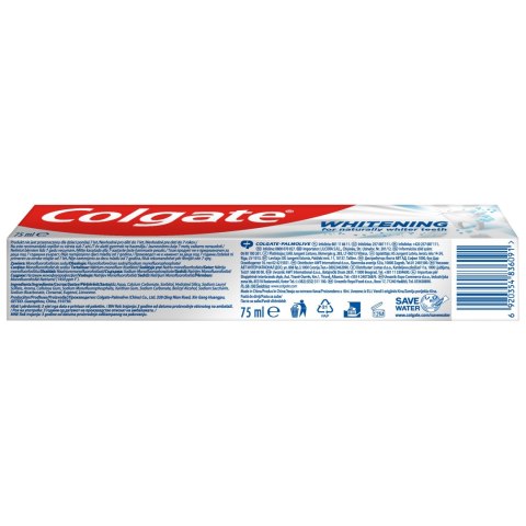COLGATE WHITENING Wybielająca Pasta do zębów 75 ML