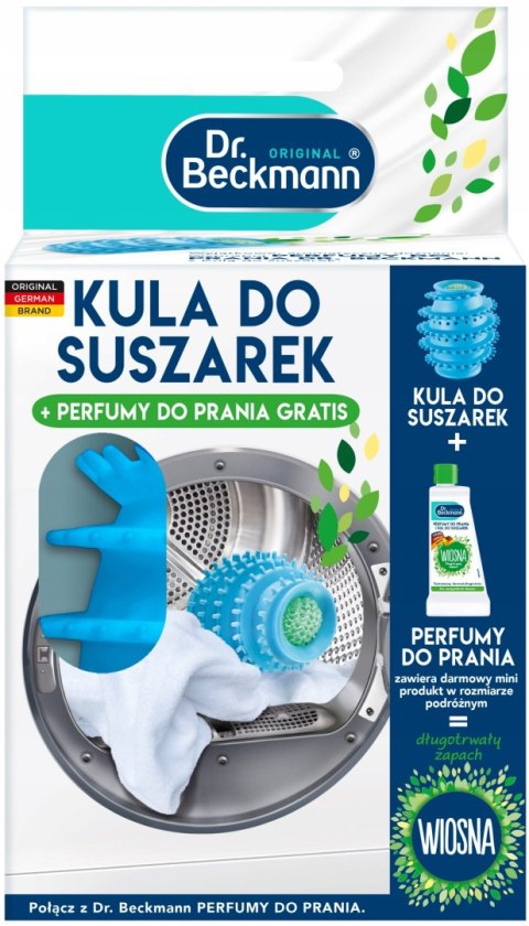DR. BECKMANN Kula do suszarek + Perfumy do prania