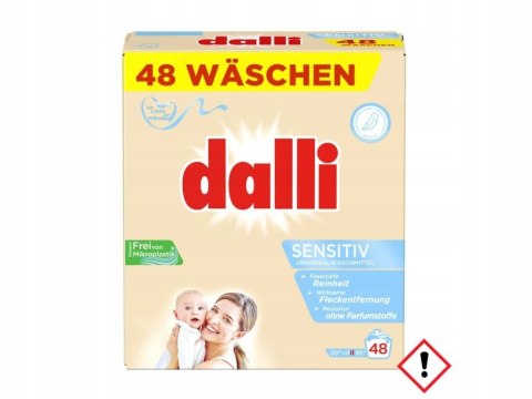 Dalli Sensitiv Proszek do Prania 50 prań