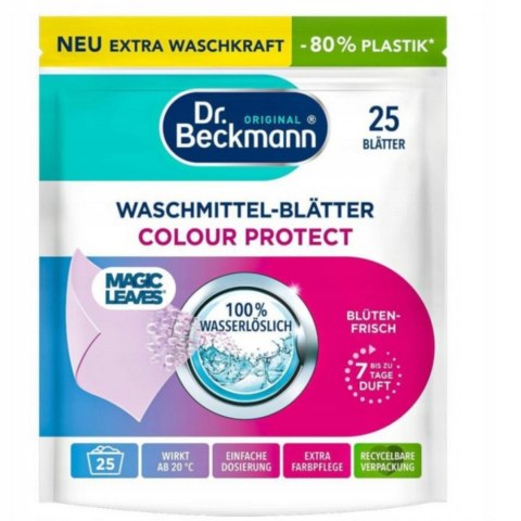 Dr Beckmann Magiczne Listki Do Prania Kolorów kolor 25 szt Kwiaty
