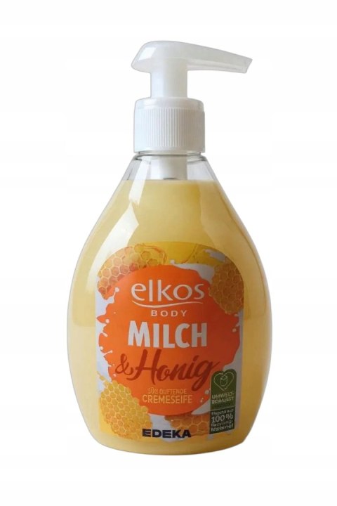 ELKOS Mydło w płynie 500ml Milch&Honig