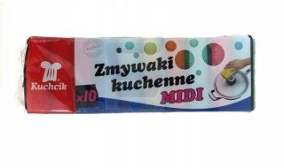GĄBKA Zmywak kuchenny ostry Kuchcik gąbki do mycia naczyń 10 szt.