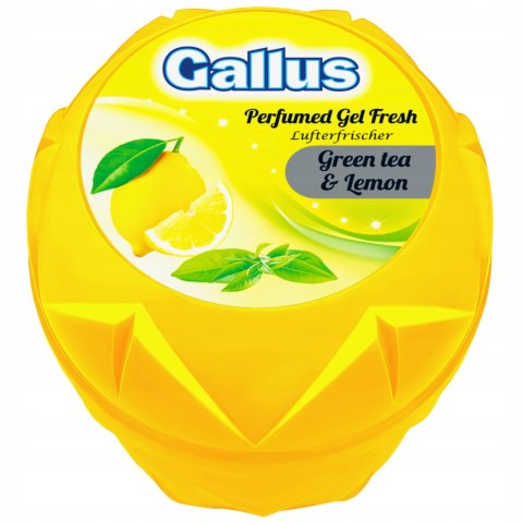 GALLUS Odświeżacz Żel w żelu 150g Green Tea Lemon