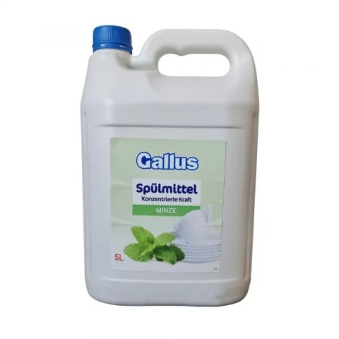 GALLUS Płyn do Naczyń 5L Mięta
