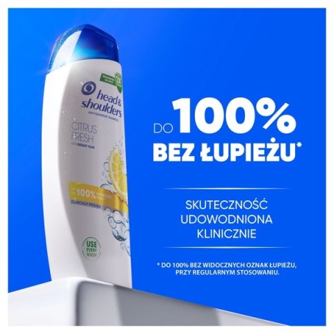 HEAD&SHOULDERS Szampon do włosów 400ml Citrus Fresh