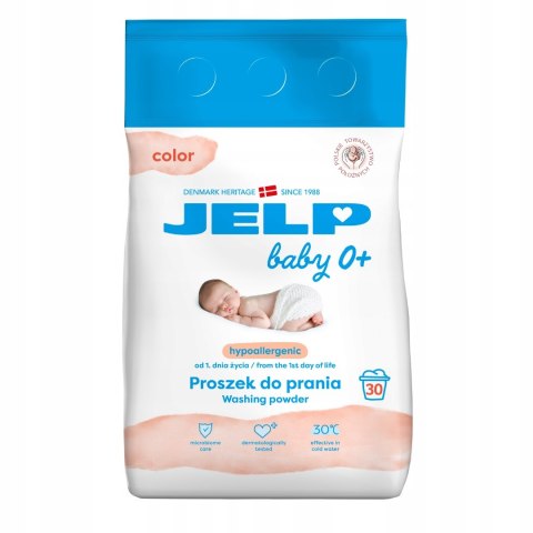 JELP Baby 0+ Proszek Hipoalergiczny Do Prania 30 Prania 2.25kg