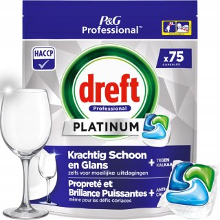 Kapsułki do zmywarki Dreft Platinum all in one 75 szt