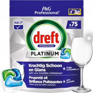 Kapsułki do zmywarki Dreft Platinum all in one 75 szt