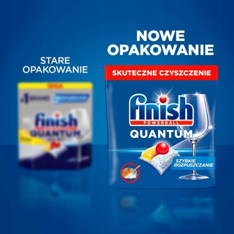 Kapsułki do zmywarki Finish Quantum All-in-1 cytrynowe 60 szt.