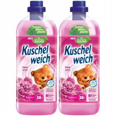 Kuschelweich Płyn do płukania Pink Kiss Różowy 1L