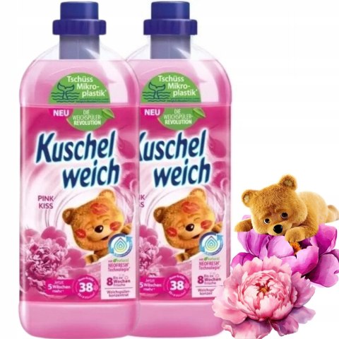 Kuschelweich Płyn do płukania Pink Kiss Różowy 1L