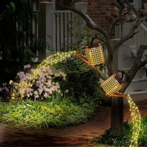LAMPA SOLARNA OGRODOWA KONEWKA LED ZEWNĘTRZNA Z CZUJNIKIEM ZMIERZCHU XXL