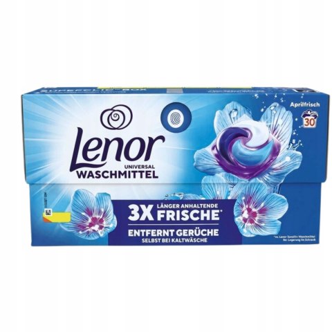 Lenor kapsułki do prania uniwersalne 3 w 1 Aprilfrisch 30 szt
