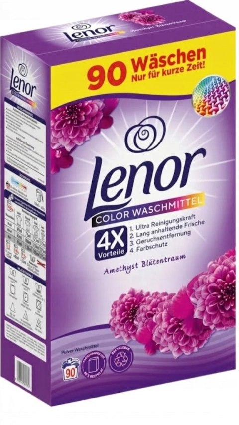 Lenor proszek do prania kolorów 4in1 Ametyst 90 prań 4.9kg COLOR