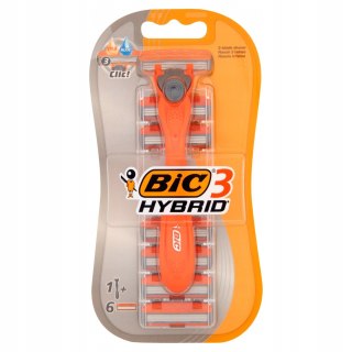 Maszynka do golenia męska na wkłady BIC 3 Hybrid maszynki wymienne 4 wkłady