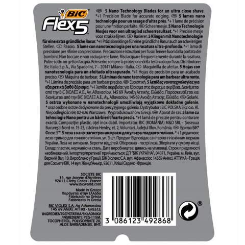 Maszynki do golenia jednorazowe BIC Flex 5 3szt