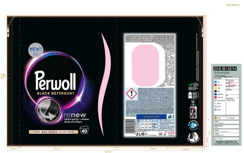 Perwoll Renew Black Płyn do prania tkanin czarnych 40 prań, 2 l