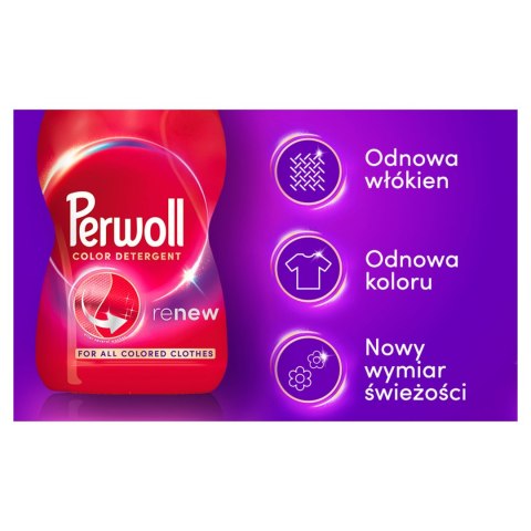 Perwoll color płyn do prania tkanin kolorowych 2 L 40 prań