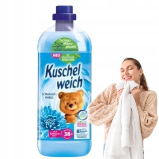 Płyn do płukania koncentrat Kuschelweich Sommerwind niebieski 1L