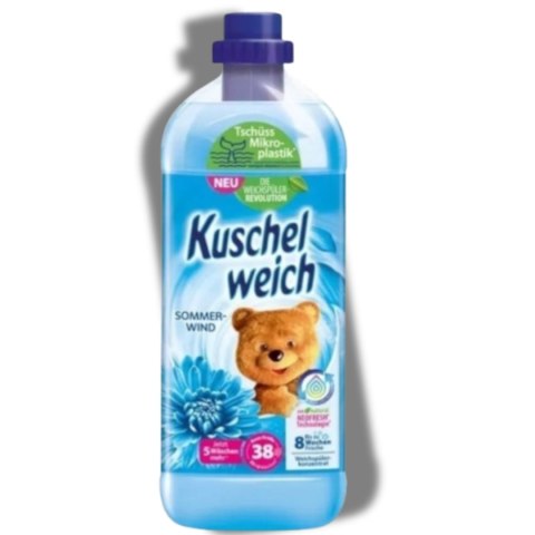 Płyn do płukania koncentrat Kuschelweich Sommerwind niebieski 1L