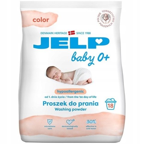 Proszek Jelp hipoalergiczny do prania kolorów 1,35 kg 18 prań