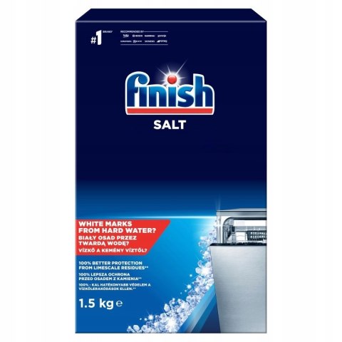 Sól do zmywarki gruboziarnista Finish 1,5 kg