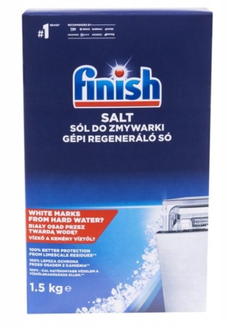 Sól do zmywarki gruboziarnista Finish 1,5 kg
