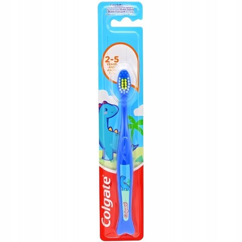 Szczoteczka do zębów dla dzieci miękka Colgate Extra Soft Kids 2+