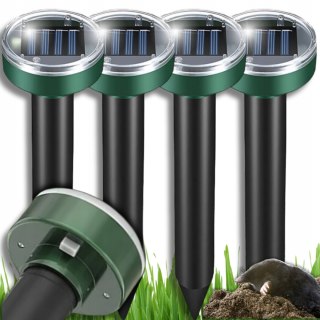 4x ODSTRASZACZ SOLARNY NA KRETY KUNY NORNICE SILNY KRETÓW KUN MYSZY GRYZONI