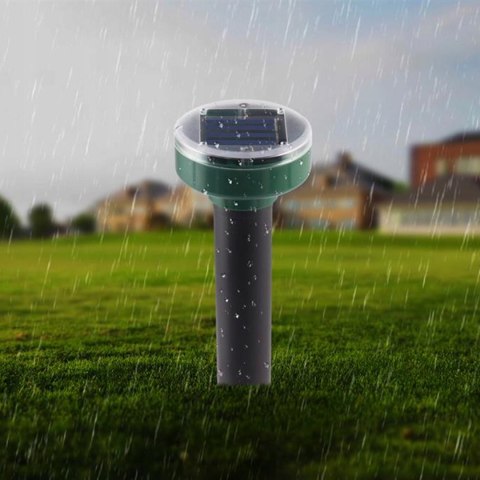 4x ODSTRASZACZ SOLARNY NA KRETY KUNY NORNICE SILNY KRETÓW KUN MYSZY GRYZONI