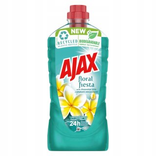 AJAX PŁYN uniwersalny do mycia podłóg podłogi Lagoon Flowers kwiatowy 1L