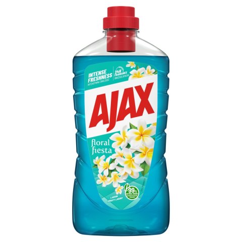 AJAX PŁYN uniwersalny do mycia podłóg podłogi Lagoon Flowers kwiatowy 1L
