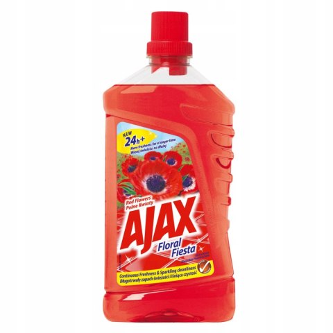 AJAX PŁYN uniwersalny do mycia podłóg podłogi Polne kwiaty Floral Fiesta 1L