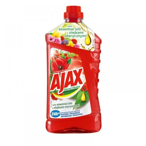 AJAX PŁYN uniwersalny do mycia podłóg podłogi Polne kwiaty Floral Fiesta 1L
