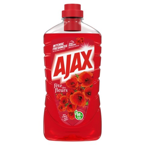 AJAX PŁYN uniwersalny do mycia podłóg podłogi Polne kwiaty Floral Fiesta 1L