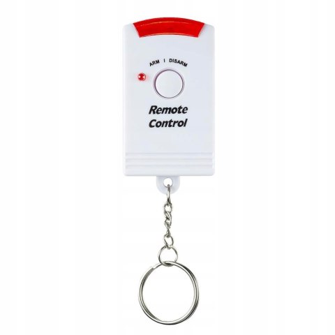 ALARM BEZPRZEWODOWY CZUJNIK RUCHU + 2 PILOTY 105dB DO PIWNICY GARAŻU DOMU