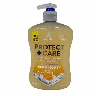 ASTONISH Mydło w płynie Antybakteryjne 600ml Milk&Honey