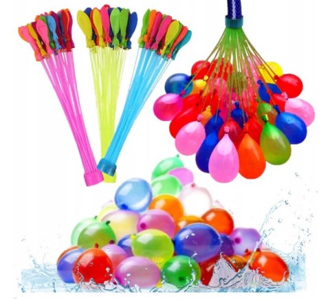 BALONY NA WODĘ AUTOMATYCZNE BOMBY WODNE BALON GWINT ZESTAW 111