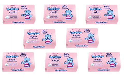 BAMBINO Mydło dla niemowląt i dzieci, kostka 90g w kostce hipoalergiczne