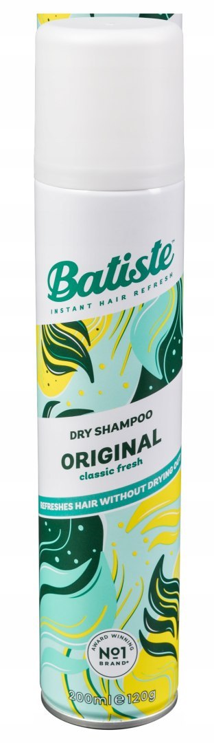 BATISTE Suchy szampon 200ml Original do każdego koloru włosów