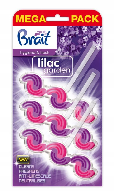 BRAIT Kostka do WC 3x45g Lilac Garden