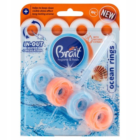 BRAIT Kostka do WC 40g Rings Ocean