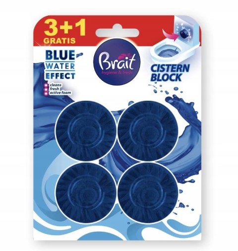 BRAIT Krążek do WC 4x50g Blue Water