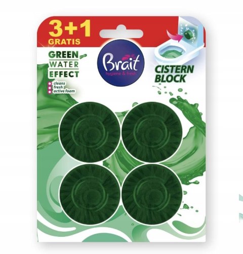 BRAIT Krążek do WC 4x50g Green Water
