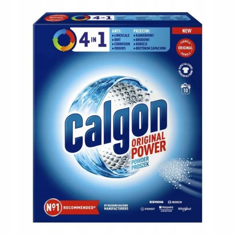 Calgon 4w1 proszku do pralek przeciw osadzaniu się kamienia 500 g