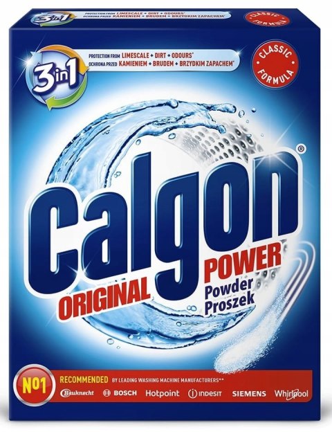 Calgon 4w1 proszku do pralek przeciw osadzaniu się kamienia 500 g